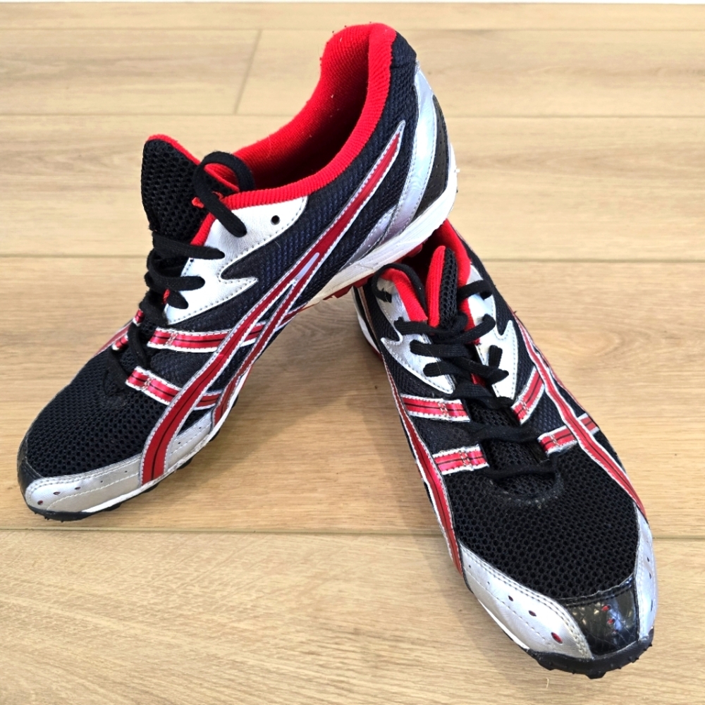 Asics Hyper XC Cleats Mens 10.5  Running Athletic Shoes Outdoor Sneakers